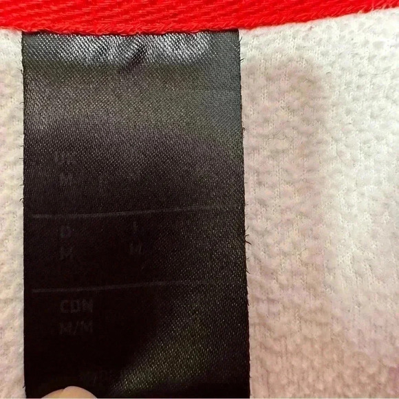 Adidas Training Jacket Canada Olympics Fleece White &  Red Size Medium - Picture 8 of 16